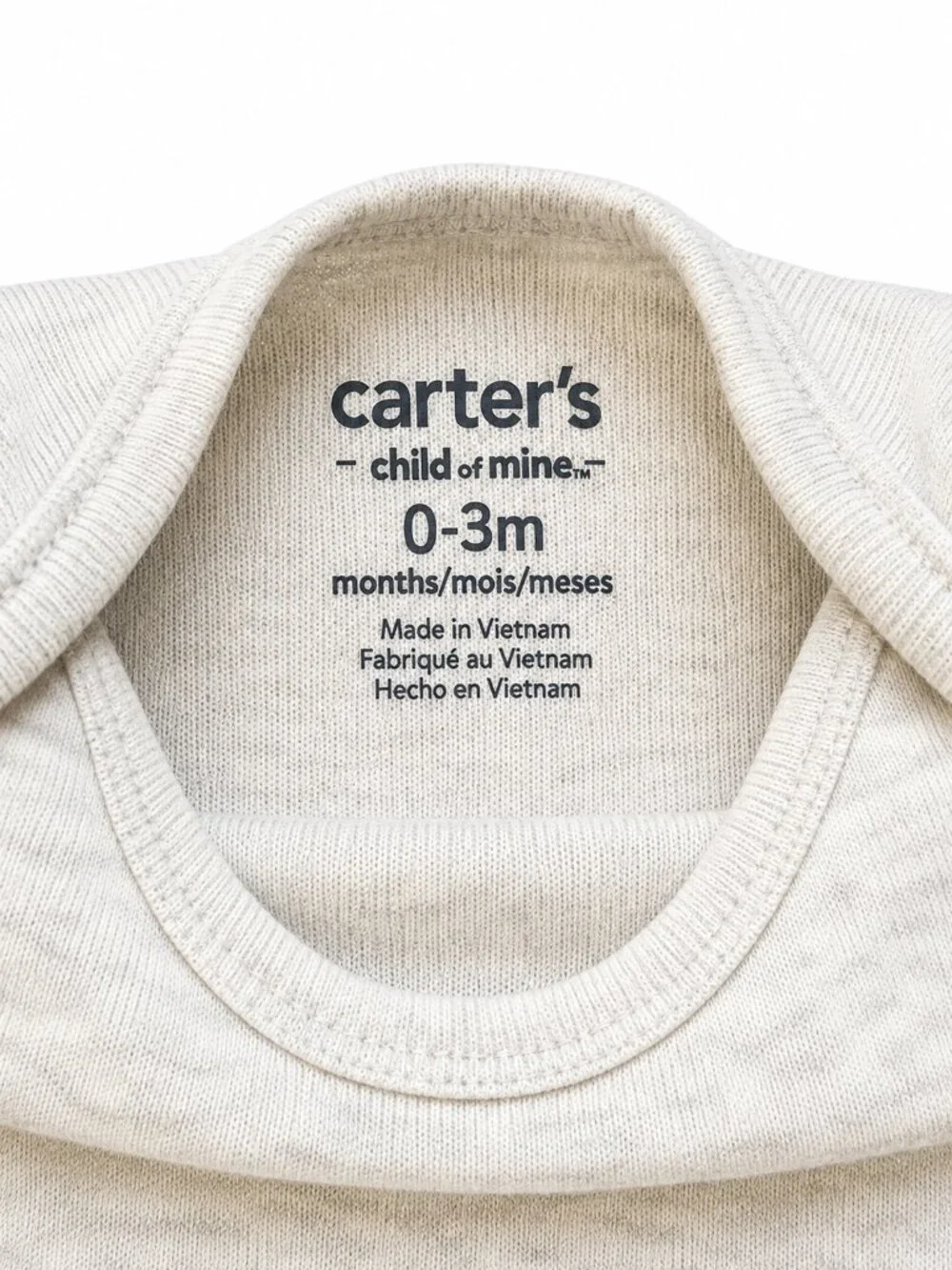 Carter’s Baby Koala Graphic Short Sleeve Bodysuit 0-3M Gray
